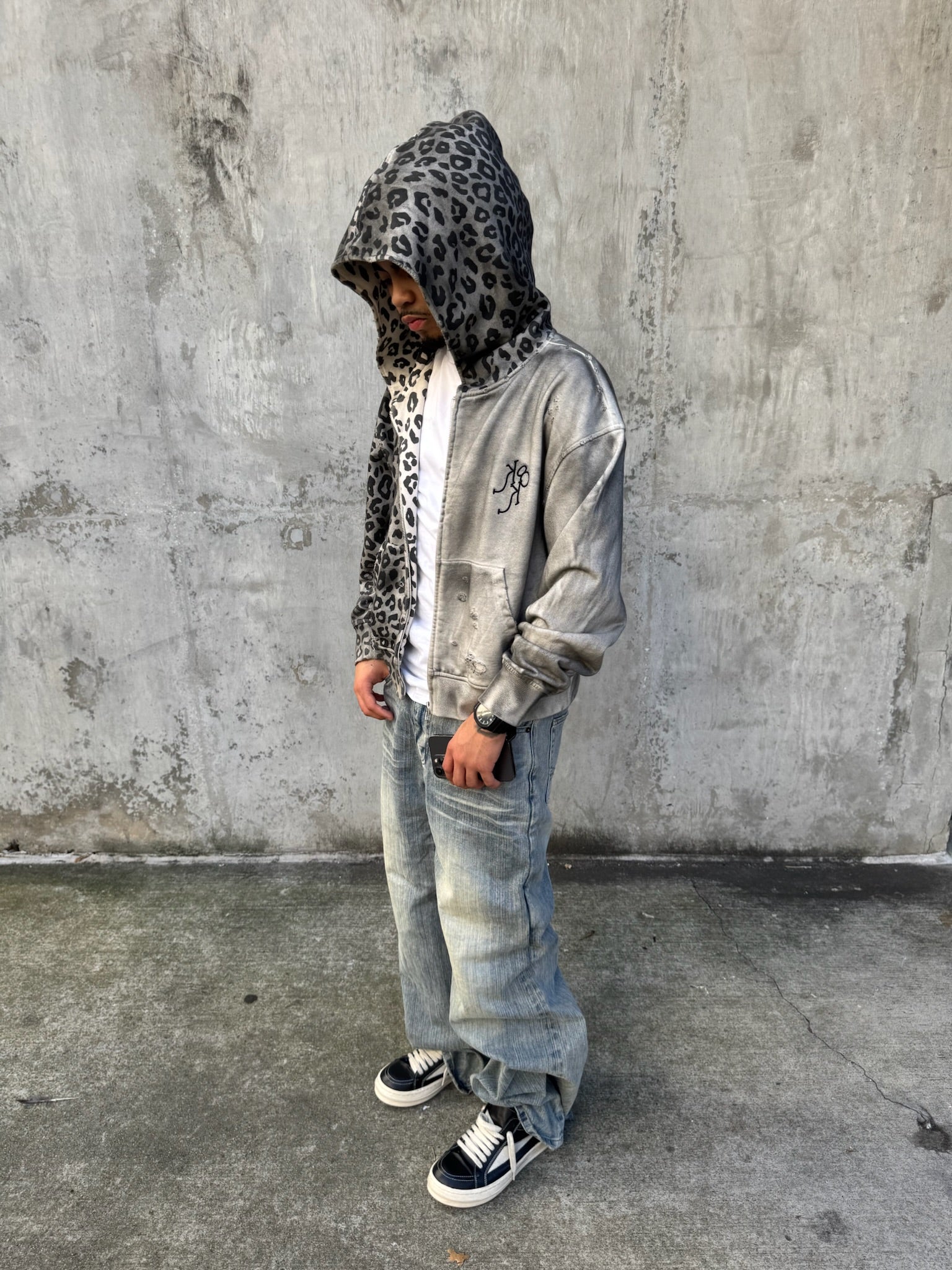 'Dirty Leopard' Hoodie