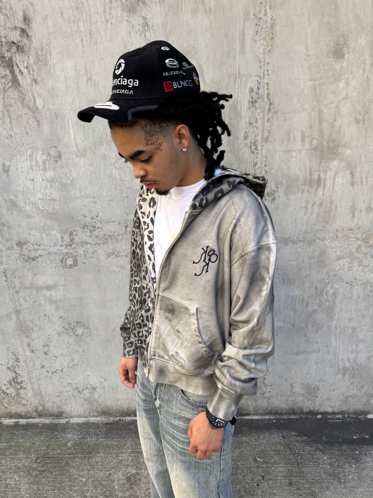 'Dirty Leopard' Hoodie