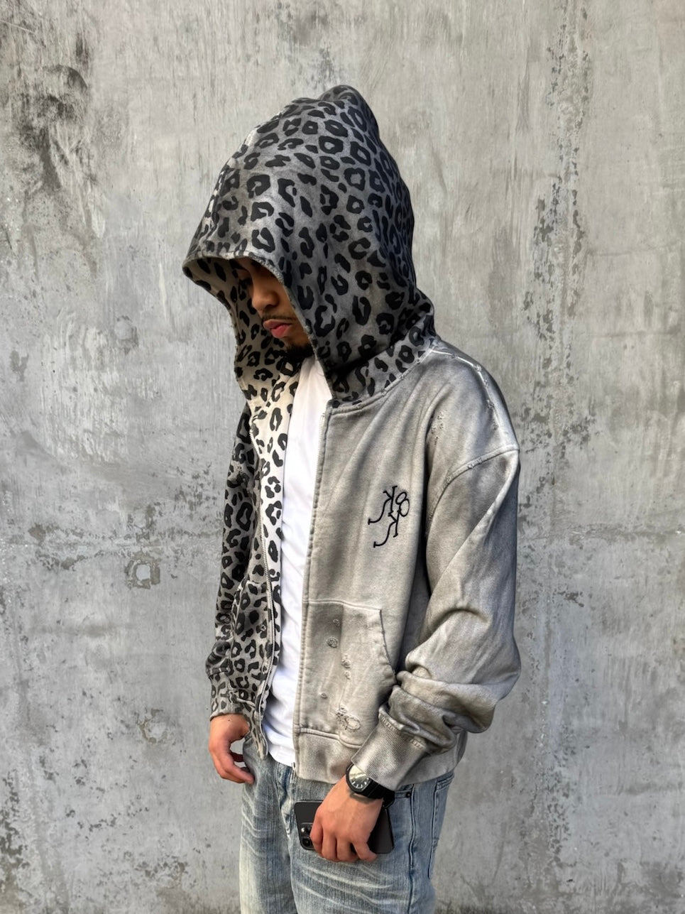 'Dirty Leopard' Hoodie